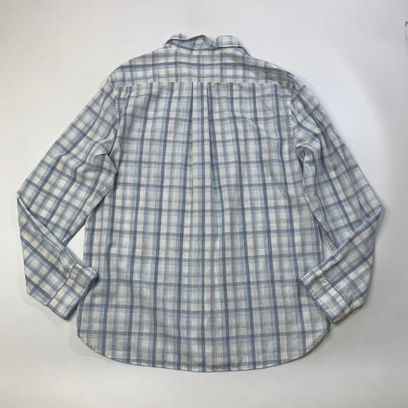 Vince Shirt Mens XL Extra Large Classic Fit Long Sleeve Lightweight Linen Blend - Picture 9 of 11